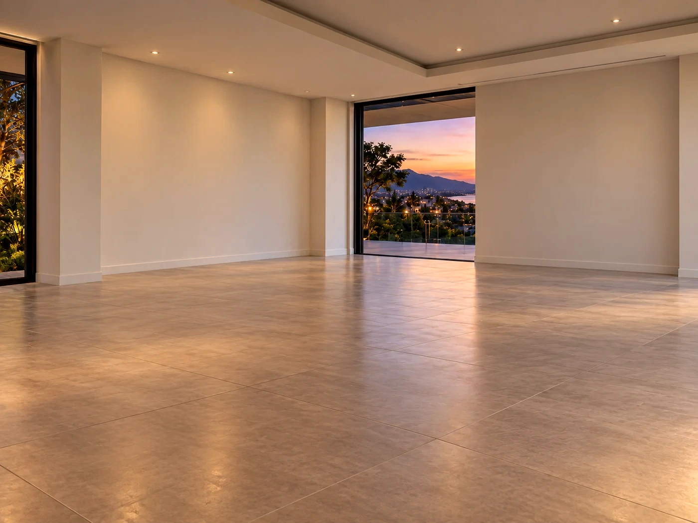 Same room before the home cinema transformation